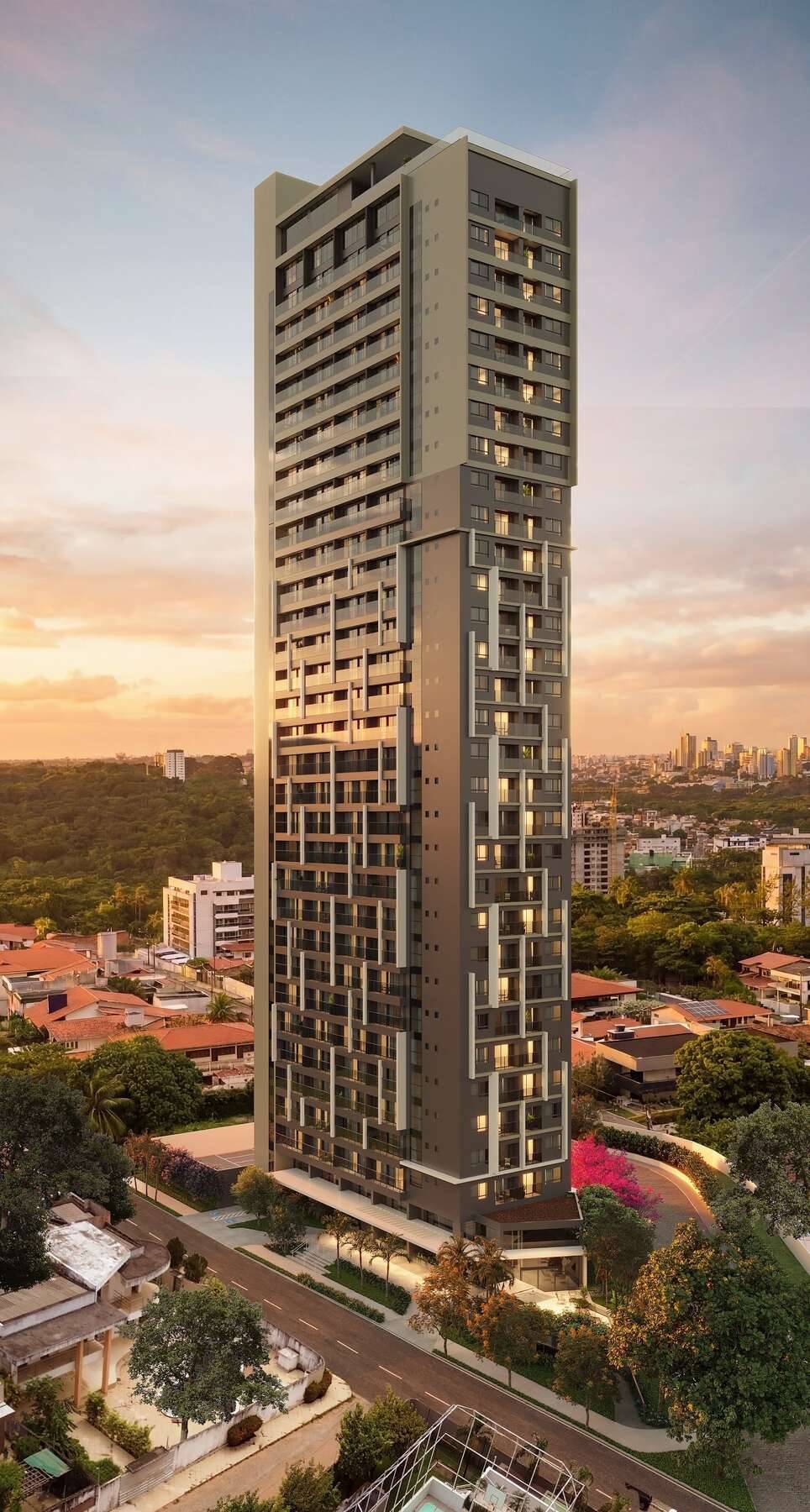 Studio à venda com 1 quarto, 21,4m² - Altiplano Cabo Branco,João Pessoa