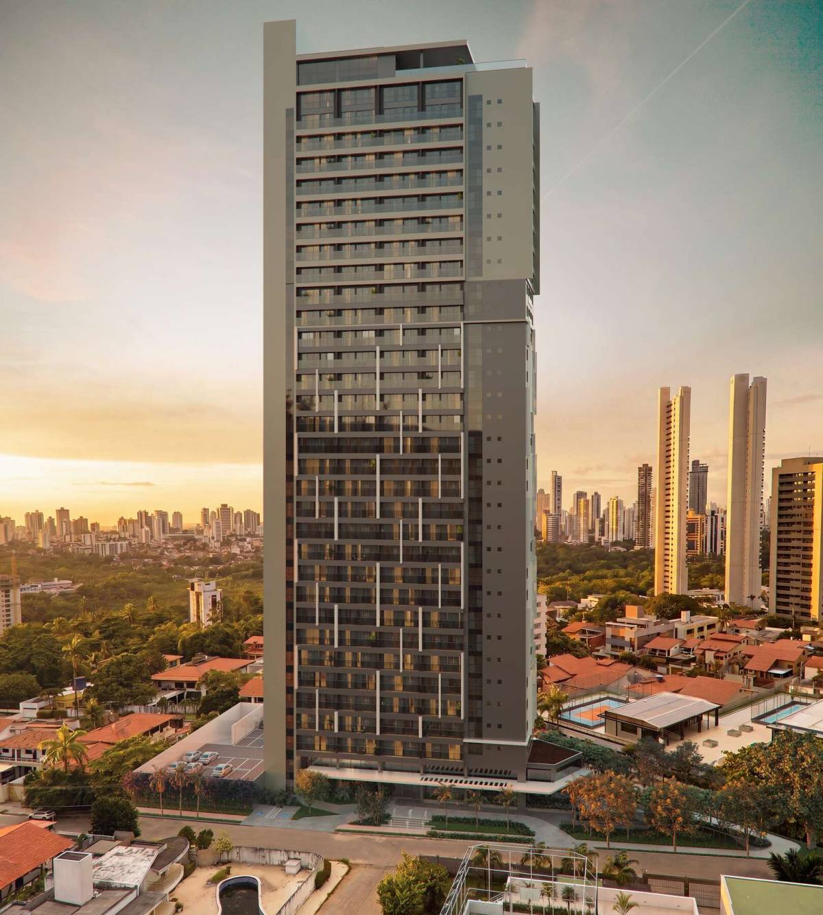 Apartamento à venda com 2 quartos, 52,7m² - Altiplano Cabo Branco,João Pessoa